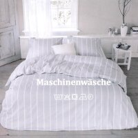 Bettwäsche-Set (135x200cm) - Walra Preppy Pinstripe