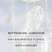 Bettw&auml;sche-Set (135x200cm) Soft Squares