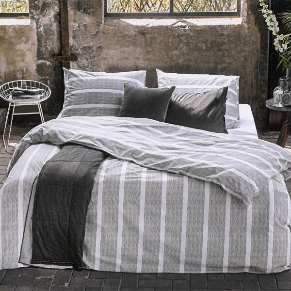 Bettwäsche-Set (135x200cm) - Walra Stripe Along