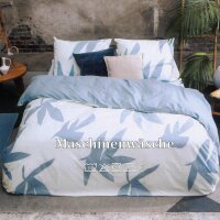 Bettwäsche-Set (155x220cm) - Walra Simple Leaves