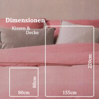 Bettwäsche-Set (155x220cm) Vintage Cotton