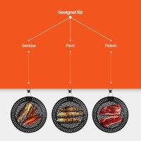 Grill- und Gemüsepfanne - Ø30cm