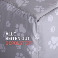 Katzenhöhle / Katzenbett - 2 in 1 Taupe (R)