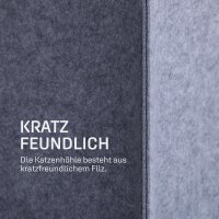 Katzenhöhle für Regale 33x33x33cm (R)