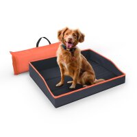 Faltbares Reisebett 80cm x 60cm - Orange (R)