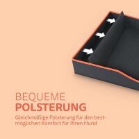 Faltbares Reisebett 80cm x 60cm - Orange (R)