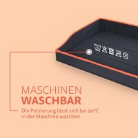 Faltbares Reisebett 80cm x 60cm - Orange (R)