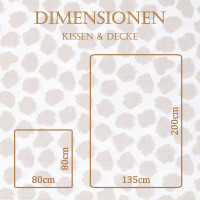 Bettwäsche-Set Baumwolle 135x200cm Mistral
