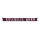 Zugluftstopper mit Spruch 95cm x Ø12cm Bordeaux (Kuschelig)