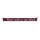 Zugluftstopper mit Spruch 95cm x Ø12cm Bordeaux (Wind)