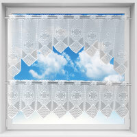 Cafehausgardinen Set MONA, ca.160x30+160x60cm