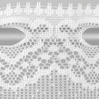 Bistrogardine in weiß 160 x 50 cm Gans