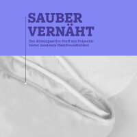 Steppbett 135x200cm - Bezug: Mikrofaser - 1000g Füllung