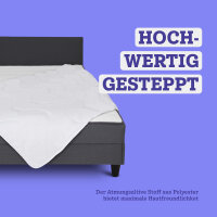 Steppbett 135x200cm - Bezug: Mikrofaser - 1000g Füllung