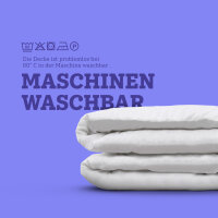 Steppbett 135x200cm - Bezug: Mikrofaser - 1000g Füllung