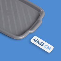 Serviertablett - Anthrazit - 45x33x3cm