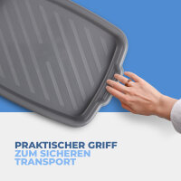 Serviertablett - Anthrazit - 45x33x3cm