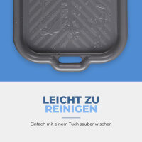 Serviertablett - Anthrazit - 53x37x3cm