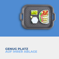 Serviertablett - Anthrazit - 53x37x3cm