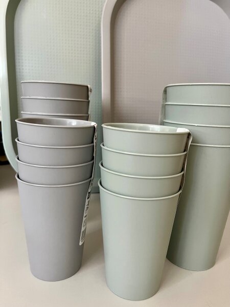 Becher Kunststoff ( 4er Pack )