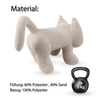 Türstopper Katze 25x20cm ( Beige )