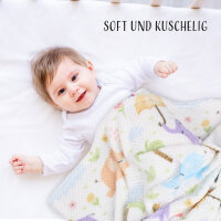 Kuscheldecke &quot;Cashmere Dots&quot; Kids Elefant