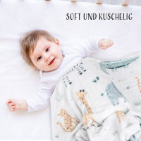 Kuscheldecke "Cashmere Dots" Kids Elefant
