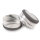 Hundenapf 2er Set ( 850ml ) Grau (R)