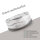 Hundenapf 2er Set ( 850ml ) Grau (R)