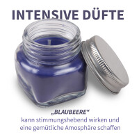 Duftkerze Macaron 2er Pack Donut Blaubeere