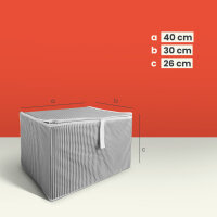 Aufbewahrungsbox faltbar 40cm x 30cm x 26cm