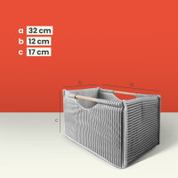 Aufbewahrungsbox faltbar 32cm x 17cm x 18cm