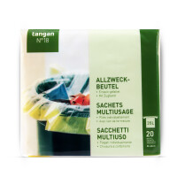 Allzweckbeutel 35 Liter aus HDPE, 20er