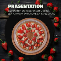 Käse und Kuchenplatte