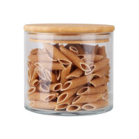 Vorratsglas mit Bambusdeckel in 3 verschiedenen Größen 400 ml