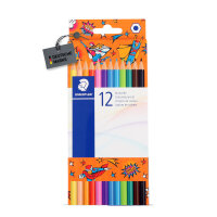 Farbstift Comic sechseckig, 3 mm, Kartonetui mit 12...