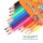 Farbstift Comic sechseckig, 3 mm, Kartonetui mit 12 Farben (R)