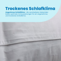 Kopfkissen Mountain Peak - 40x80cm,500g,  80% Federn/20% Daunen