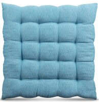 Stuhlkissen "Lissabon" Türkis 1er Pack