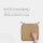 Stuhlkissen Canvas Hellbraun 38x38x2cm ( 2er Pack )