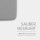 Stuhlkissen Canvas Silber 38x38x2cm ( 2er Pack )