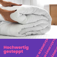 Betten-Set "Sabine" Kopfkissen 80x80cm und Bettdecke 135x200cm