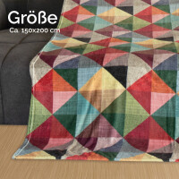 Kuscheldecke 150x200cm Cubus