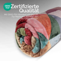 Kuscheldecke Cubus/Trapez 150 x 200cm Cubus