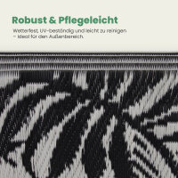 Teppich Outdoor mit fester Webkante, ca. 90x150cm, Farn