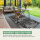 Teppich Outdoor mit fester Webkante, ca. 90x150cm, Farn