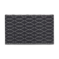 Teppich Outdoor mit fester Webkante, ca. 80x250cm, Raute