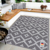 Teppich Outdoor mit fester Webkante, ca. 80x250cm, Ethnic