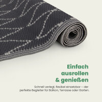 Teppich Outdoor mit fester Webkante, ca. 160x230cm, Raute