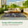 Teppich Outdoor mit fester Webkante, ca. 160x230cm, Farn
